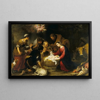 Bartolom Estebn Murillo - The Adoration of the Shepherds.webp