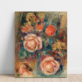 Bouquet de roses - Pierre-Auguste Renoir | Reproduction Tableau Décoration murale affiche copie