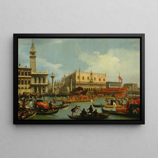 Canaletto - The Bucintore Returning to the Molo on Ascension Day.webp