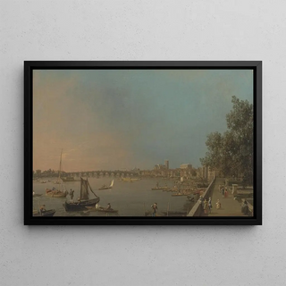 Canaletto - The Thames from the Terrace of Somerset House Looking toward Westminster.webp