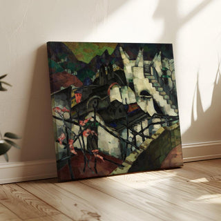 Capri Motiiv - Konrad Mägi | Reproduction Tableau Décoration murale affiche copie