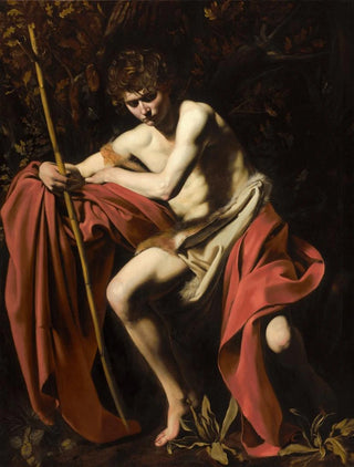 Caravaggio - Saint John The Baptist In The Wilderness.webp