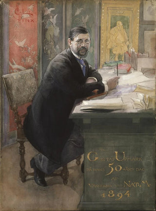 Carl Larsson - Gustaf Upmark director of the Nationalmuseum.webp