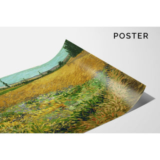 Champ de blé - Vincent van Gogh | Reproduction Tableau Décoration murale affiche copie