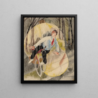 Charles Demuth - In Vaudeville the Bicycle Rider.webp