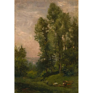 Charles Franois Daubigny - Paysage Stade de cration tude.webp