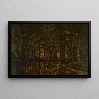 Charles Franois Daubigny - Ruisseau sous bois.webp