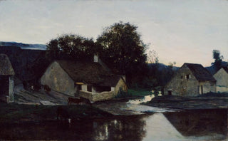 Charles Franois Daubigny - The Hamlet of Optevoz.webp