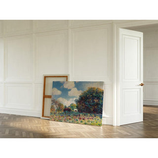 Chemin à l’entrée d’un bois - Alfred Sisley | Reproduction Tableau Décoration murale affiche copie
