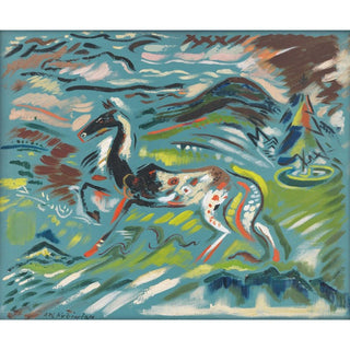 Cheval - Arnold Peter Weisz-Kubínčan | Reproduction Tableau Décoration murale affiche copie