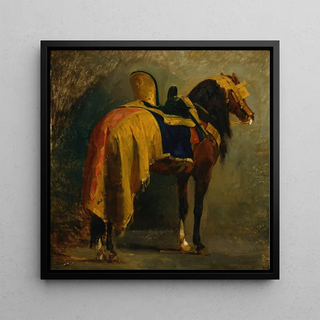 Cheval caparaçonné - Isidore Pils