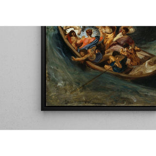 Christ sur la mer de Galilée - Eugène Delacroix | Reproduction Tableau Décoration murale affiche copie