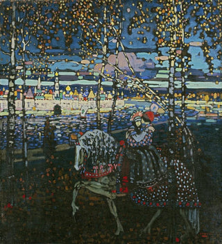 Couple à cheval - Wassily Kandinsky