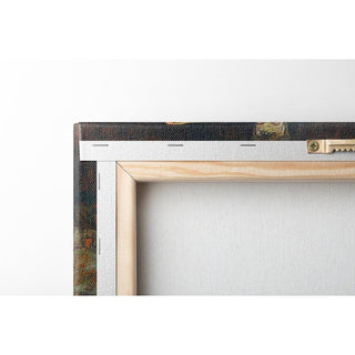 Couple humain accroupi La famille - Egon Schiele | Reproduction Tableau Décoration murale affiche copie