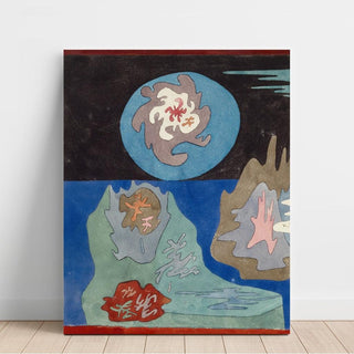 Dans le pays Gem - Paul Klee | Reproduction Tableau Décoration murale affiche copie