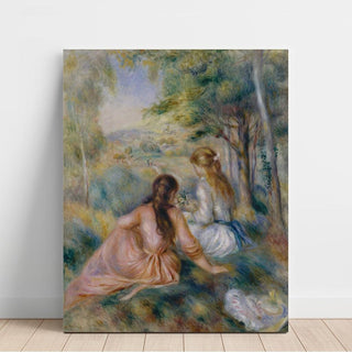 Dans le pré - Pierre-Auguste Renoir | Reproduction Tableau Décoration murale affiche copie