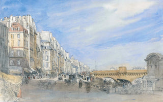 David Cox - Pont Neuf from the Quai de lEcole Paris.webp