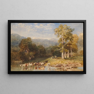 David Cox Jnr - Junction of the Llugwy and Conway.webp