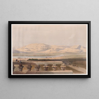 David Roberts - Libyan chain of mountains from the Temple of Luxor.webp