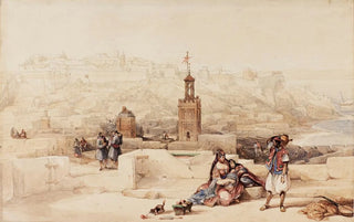 David Roberts - The Citadel Of Tangier Morocco.webp