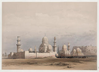 David Roberts - Tombs of the Memlooks Mamelukes Cairo.webp