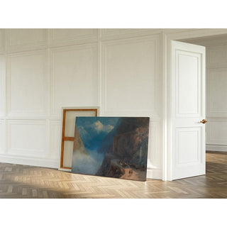 De Mleta à Gudauri - Ivan Konstantinovich Aivazovsky | Reproduction Tableau Décoration murale affiche copie