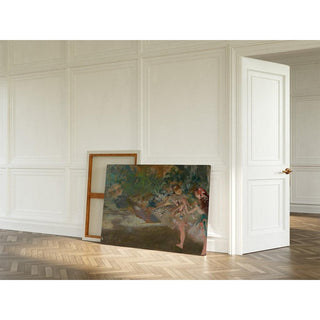 Deux danseuses sur la scène - Edgar Degas | Reproduction Tableau Décoration murale affiche copie