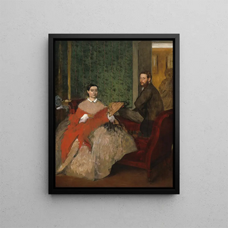 Edgar Degas - Edmondo and Thrse Morbilli.webp