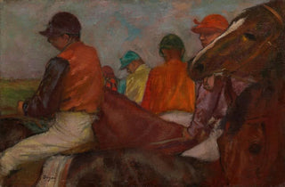 Edgar Degas - The Jockeys.webp