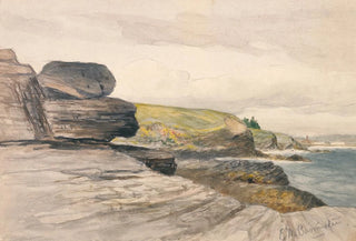 Edward Mitchell Bannister - Newport Scene.webp