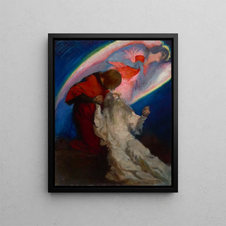 Edwin Austin Abbey - Study for Amfortas Released by Galahad in The Quest and Achievement of the Holy Grail.webp