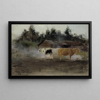 Eero Jrnefelt - Cows in Turf Smoke study.webp