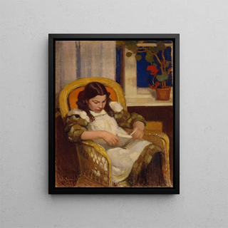 Eero Jrnefelt - Girl Reading.webp
