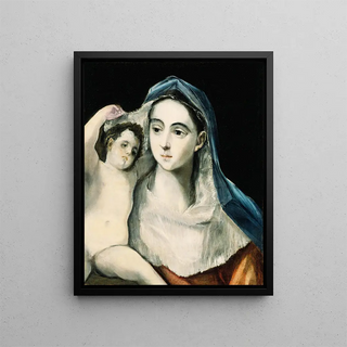 El Greco Domenikos Theotokopoulos - Madonna And Child.webp