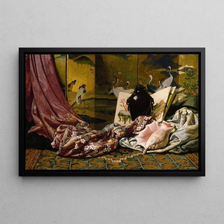 Elihu Vedder - Japanese Still Life.webp