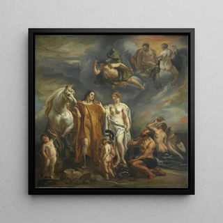 Énée aidé par les dieux - Suiveur de Jacob Jordaens