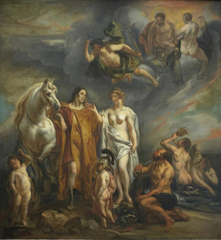 Énée aidé par les dieux - Suiveur de Jacob Jordaens