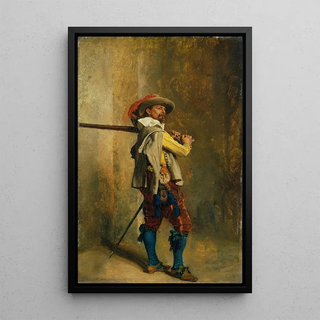 Ernest Meissonier - A Musketeer Time of Louis XIII.webp