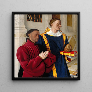 Étienne Chevalier avec Saint Étienne - Jean Fouquet