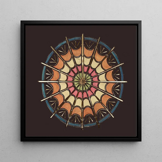 Étoile de toile d'araignée - Anonyme