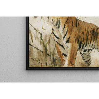 Étude d’un tigre - Wilhelm Kuhnert | Reproduction Tableau Décoration murale affiche copie