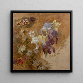 Étude de fleurs - Marie Bracquemond