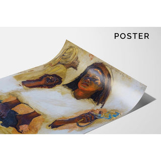 Études de têtes, pieds et mains - Ludwig Deutsch | Reproduction Tableau Décoration murale affiche copie