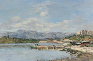 Eugne Boudin - Antibes Le Fort Carr.webp