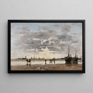 Eugne Boudin - Berck le retour des barques.webp