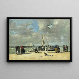 Eugne Boudin - On the Jetty.webp