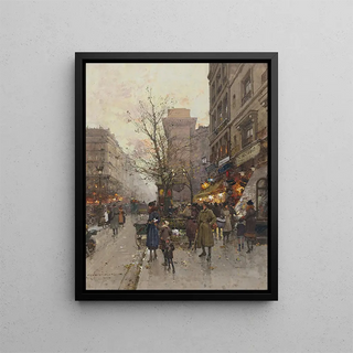 Eugne GalienLaloue - La Porte Saint Denis Paris.webp