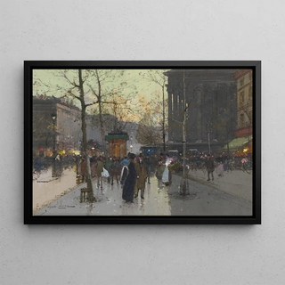 Eugne GalienLaloue - March de Fleurs la Madeleine.webp