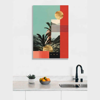 Évasion Visuelle | Collage | Reproduction Tableau Décoration murale affiche copie