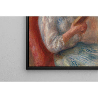 Femme Lisant - Pierre-Auguste Renoir | Reproduction Tableau Décoration murale affiche copie